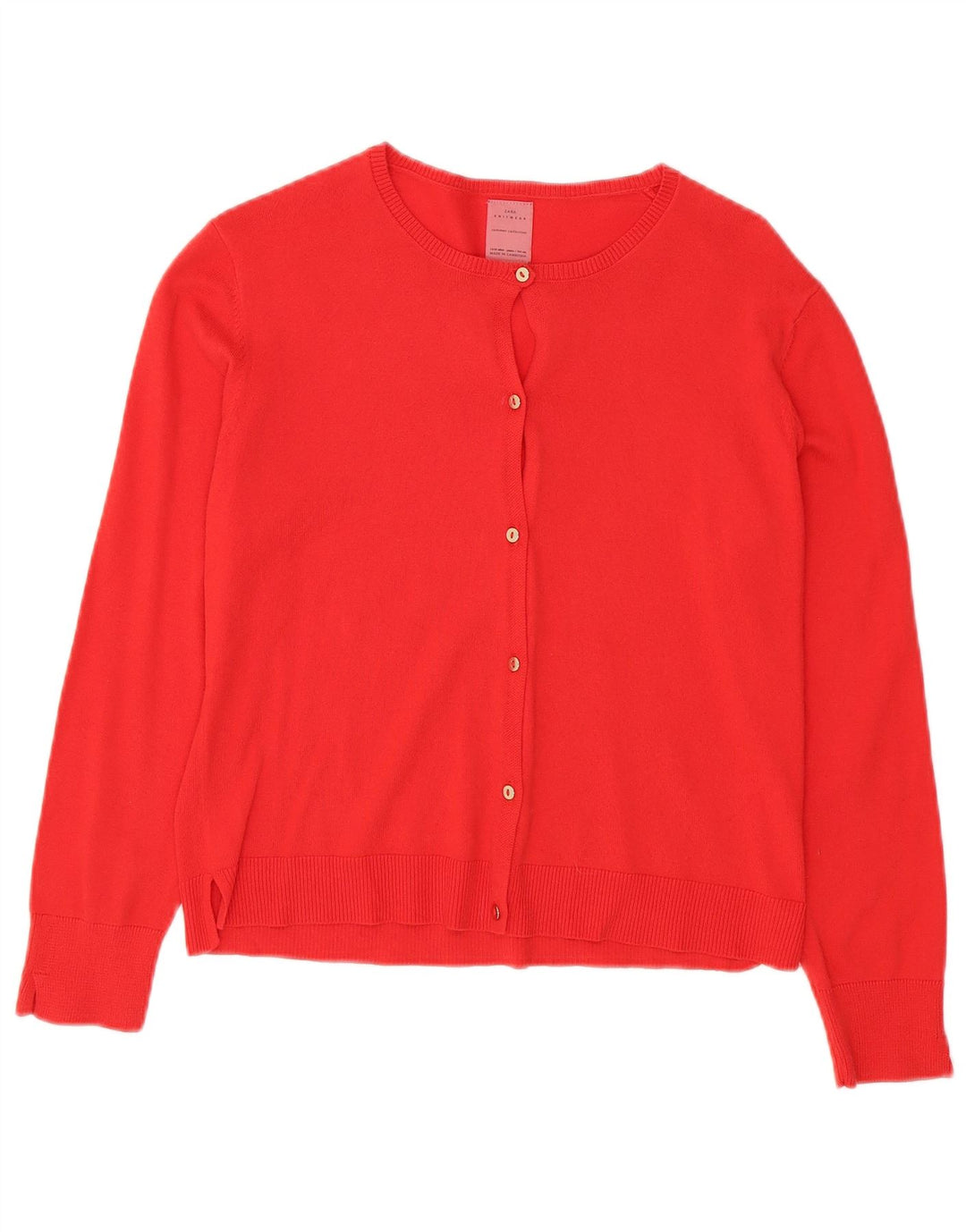 Maglione cardigan per ragazze Zara 13-14 anni Rosso