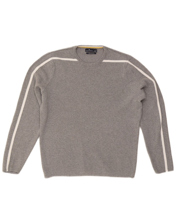 Maglione maglione girocollo da donna Marks & Spencer UK 14 Grigio medio