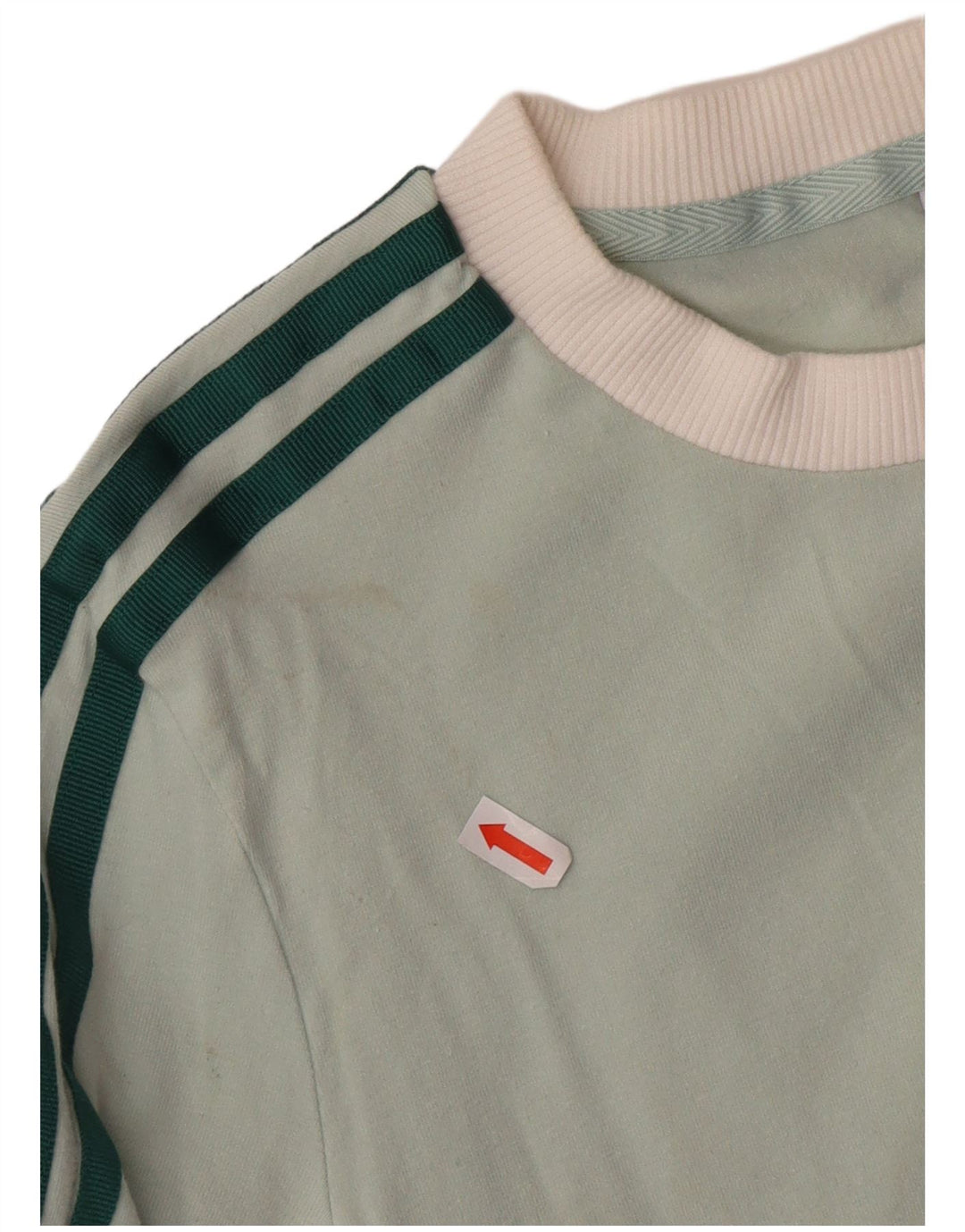 Maglia ADIDAS da donna a manica lunga UK 4 XS Verde