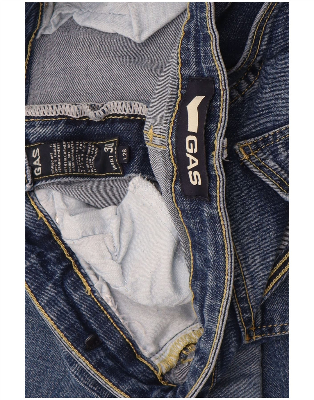 Jeans skinny da donna Gas W30 L28 Blu