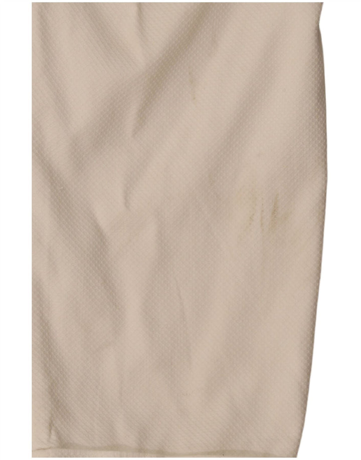 Pantaloni chino dritti da donna Fay W30 L26 cotone bianco