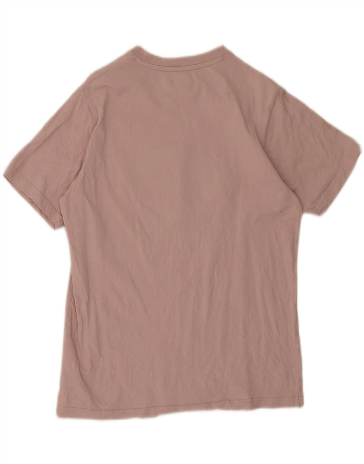 T-shirt grafica da uomo Dickies Top piccola in cotone rosa
