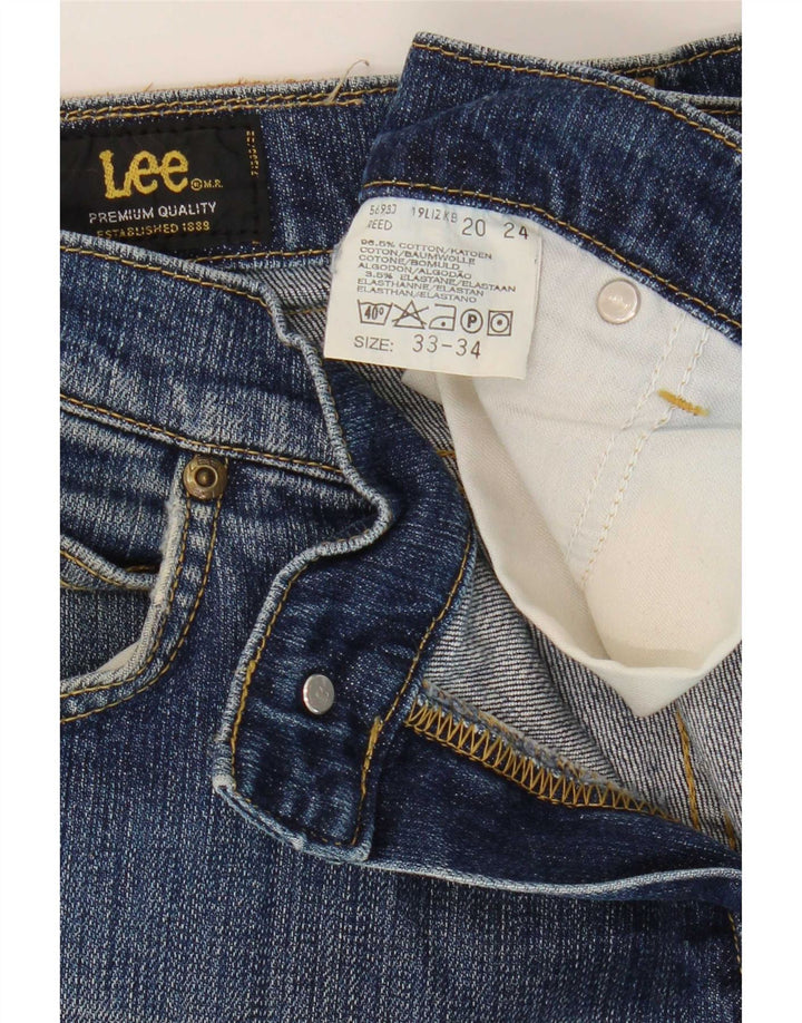 Jeans Lee Bootcut REED da donna W33 L34 cotone blu
