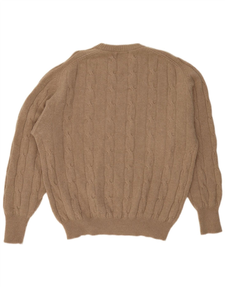 PETER SCOTT Maglione maglione girocollo da uomo 2XL Beige