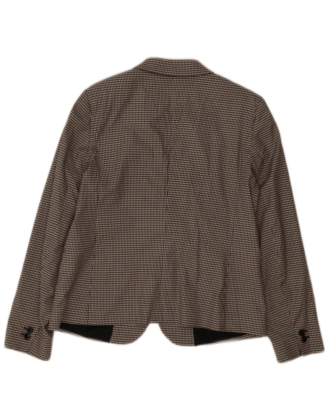 Giacca blazer da donna a 2 bottoni Massimo Dutti EU 44 XL pied de poule nero