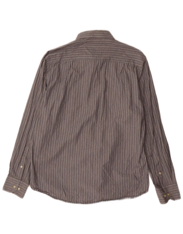 ASCOT SPORTS Camicia da uomo in cotone a righe grandi grigie