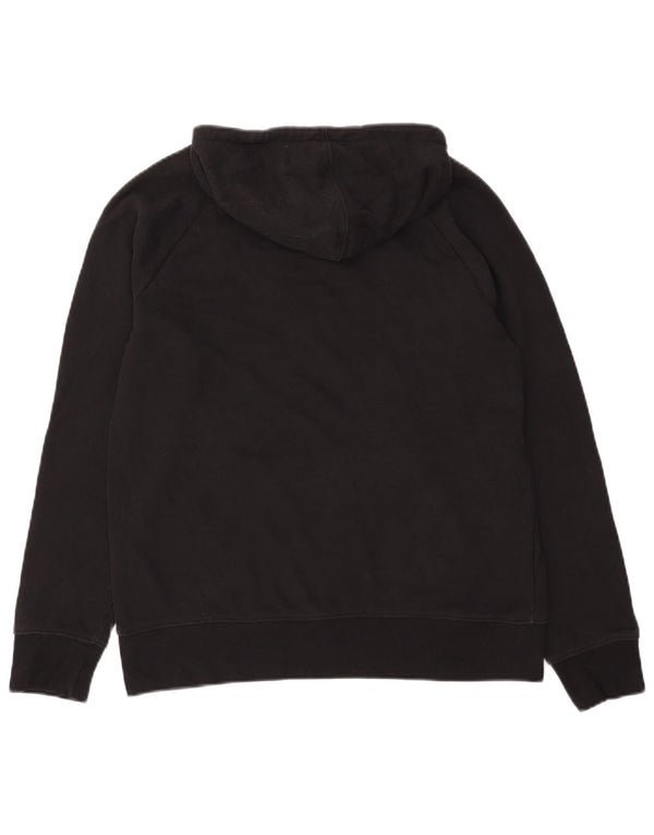 Maglione oversize con cappuccio da donna Champion UK 10 piccolo cotone nero