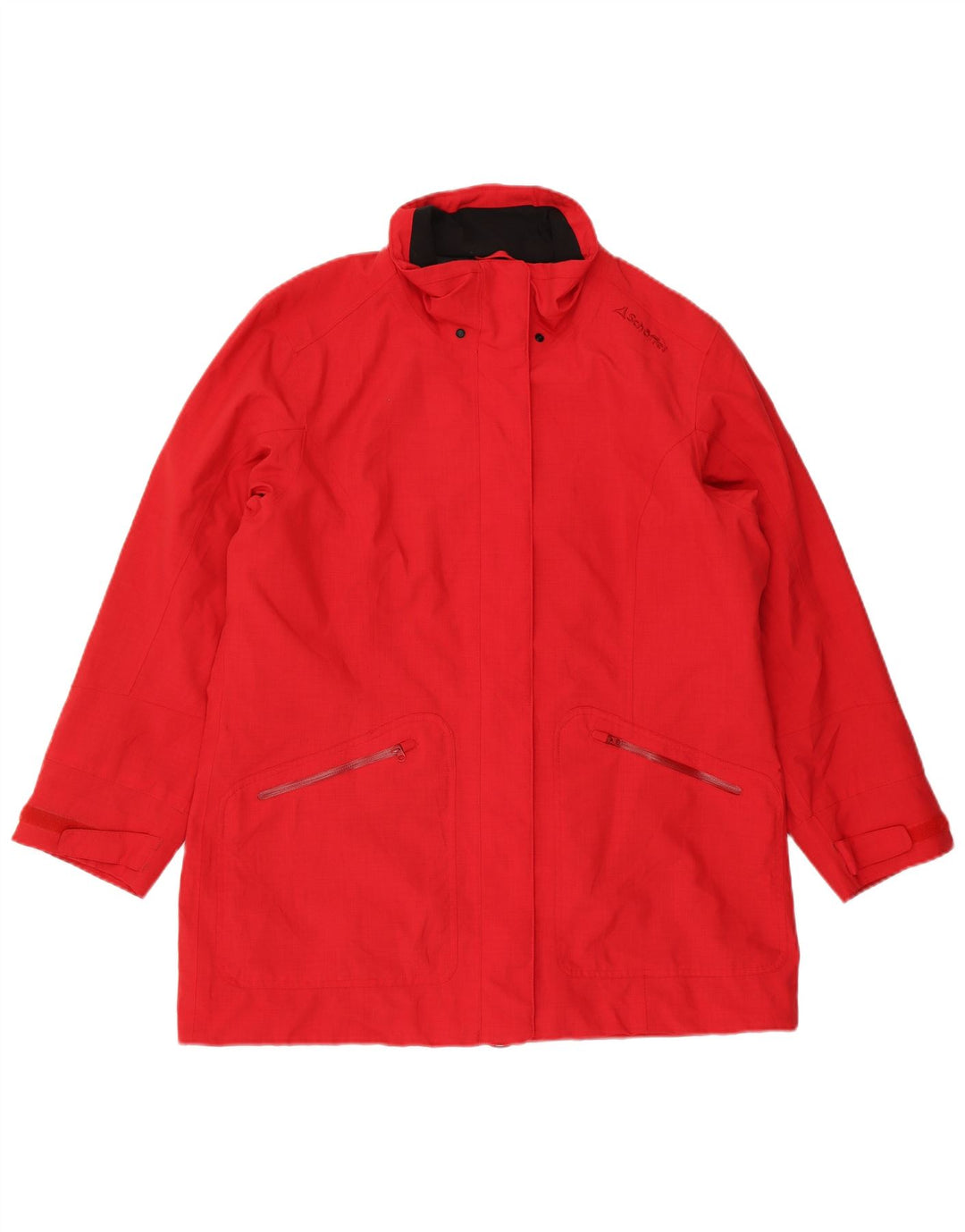 Giacca antipioggia da donna Schoffel UK 20 2XL Poliestere rosso