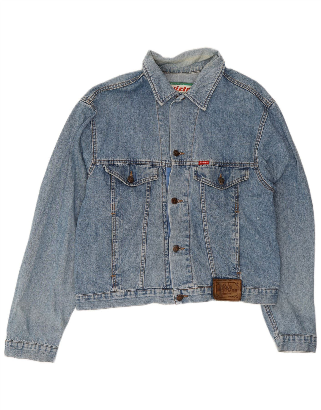 Giacca di jeans da uomo Invicta UK 40 grande cotone blu