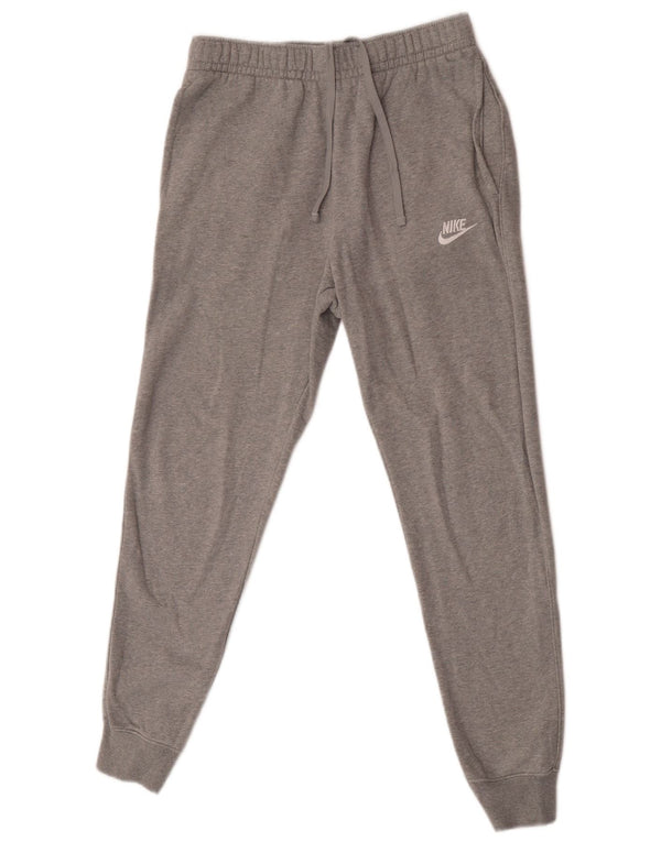 Pantaloni da tuta da uomo Nike Joggers piccoli in cotone grigio