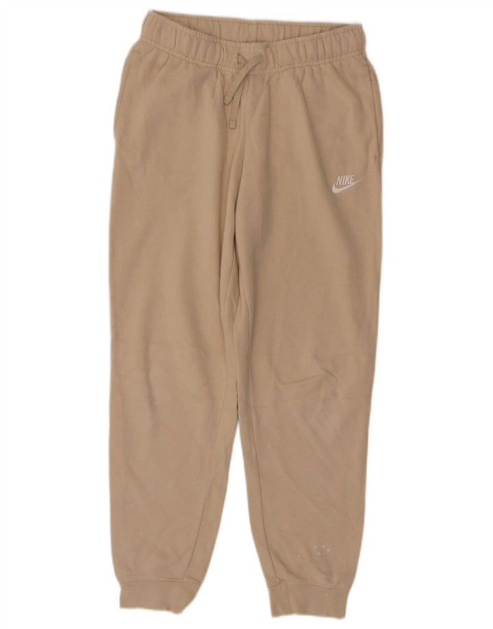 Pantaloni da tuta da uomo Nike Joggers piccoli in cotone beige