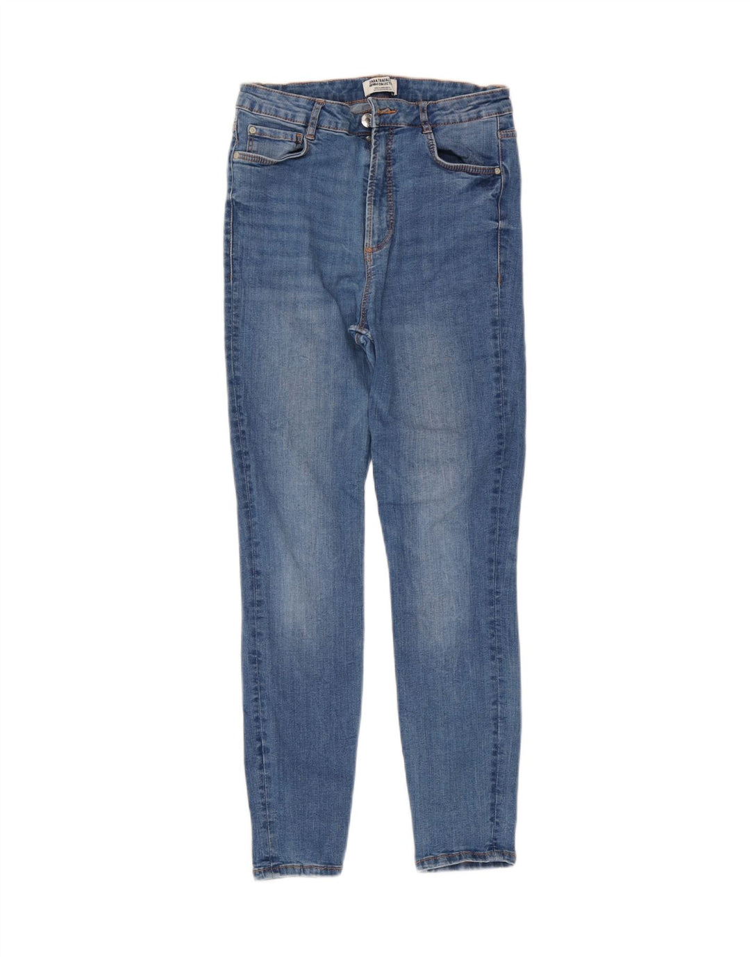 Jeans skinny da donna Zara EU 40 medi W30 L27 Blu