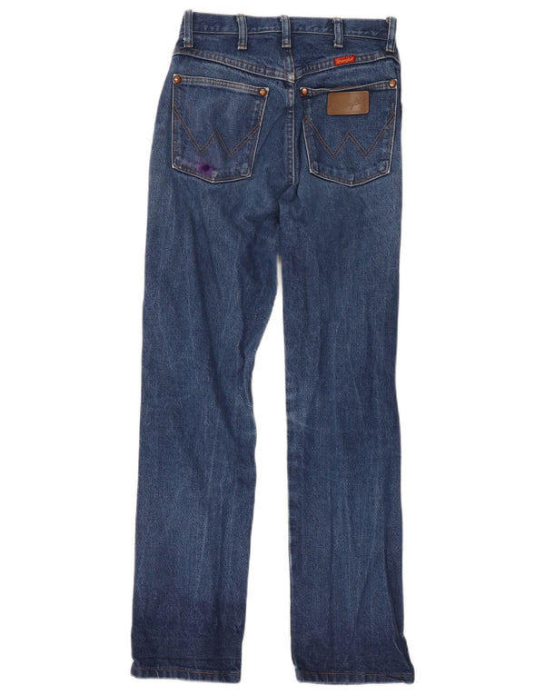 Jeans dritti da donna Wrangler US 5 piccoli W26 L30 cotone blu