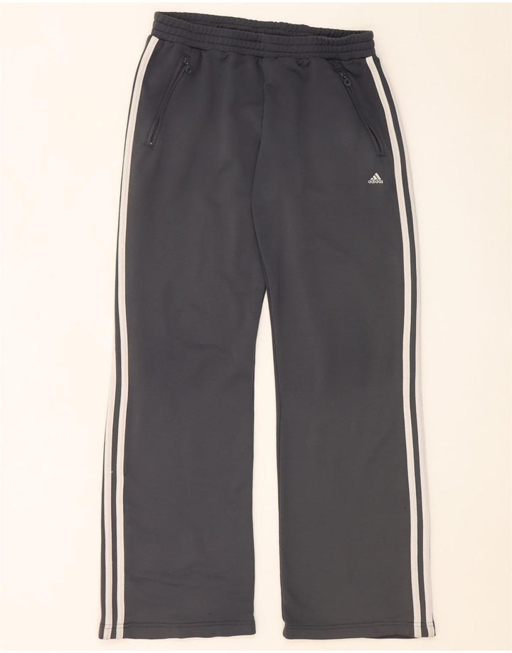 Pantaloni da tuta da donna Adidas UK 16 Large Grigio Poliestere