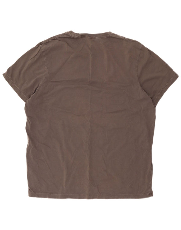 J. Crew Uomo Broken In T-shirt Top XL in cotone grigio