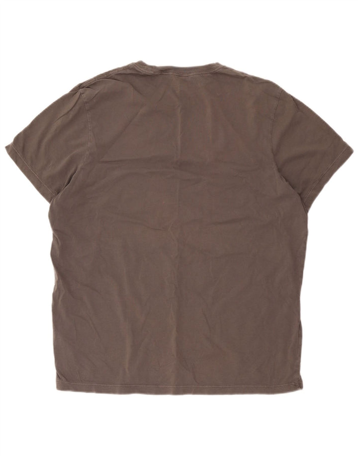J. Crew Uomo Broken In T-shirt Top XL in cotone grigio