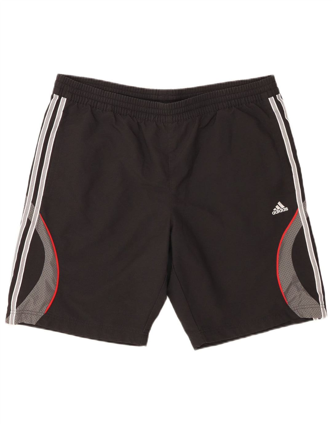 Pantaloncini sportivi Adidas Climacool da uomo, poliestere color block medio nero