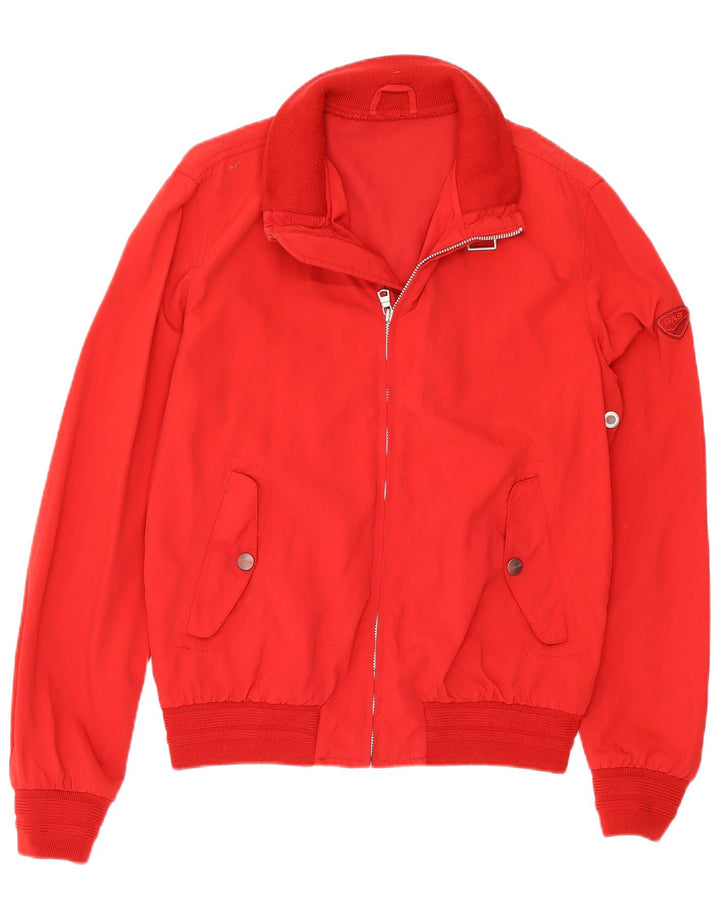 Gas Bomber da donna UK 14 Medio Rosso Poliammide