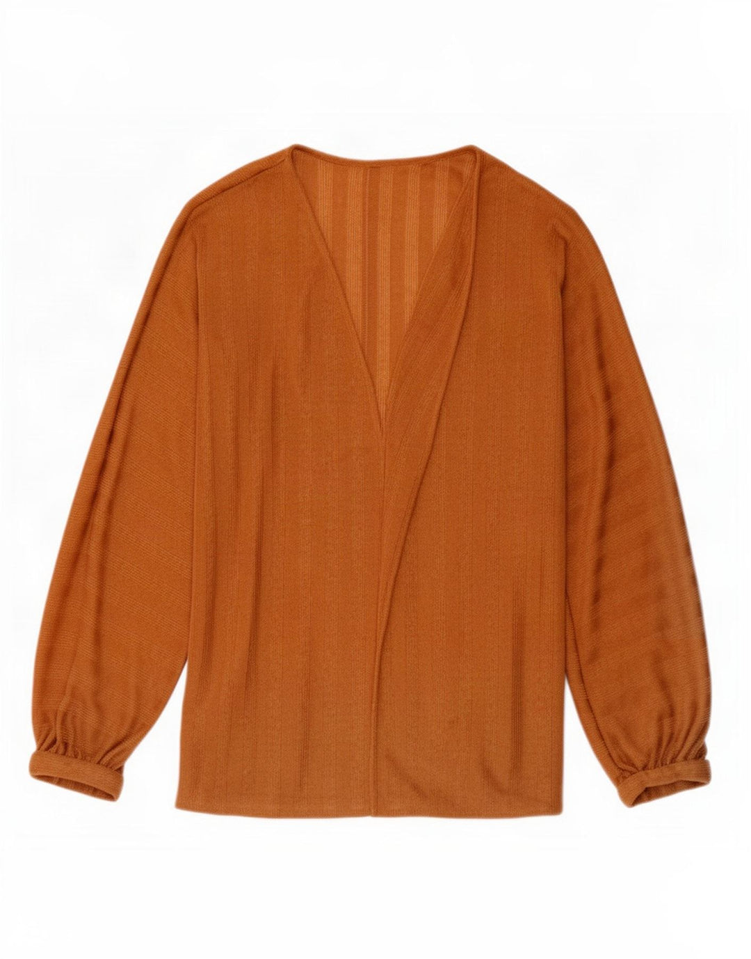 Tris Cardigan Oversize da Donna Top UK 10 Piccolo Marrone a Righe