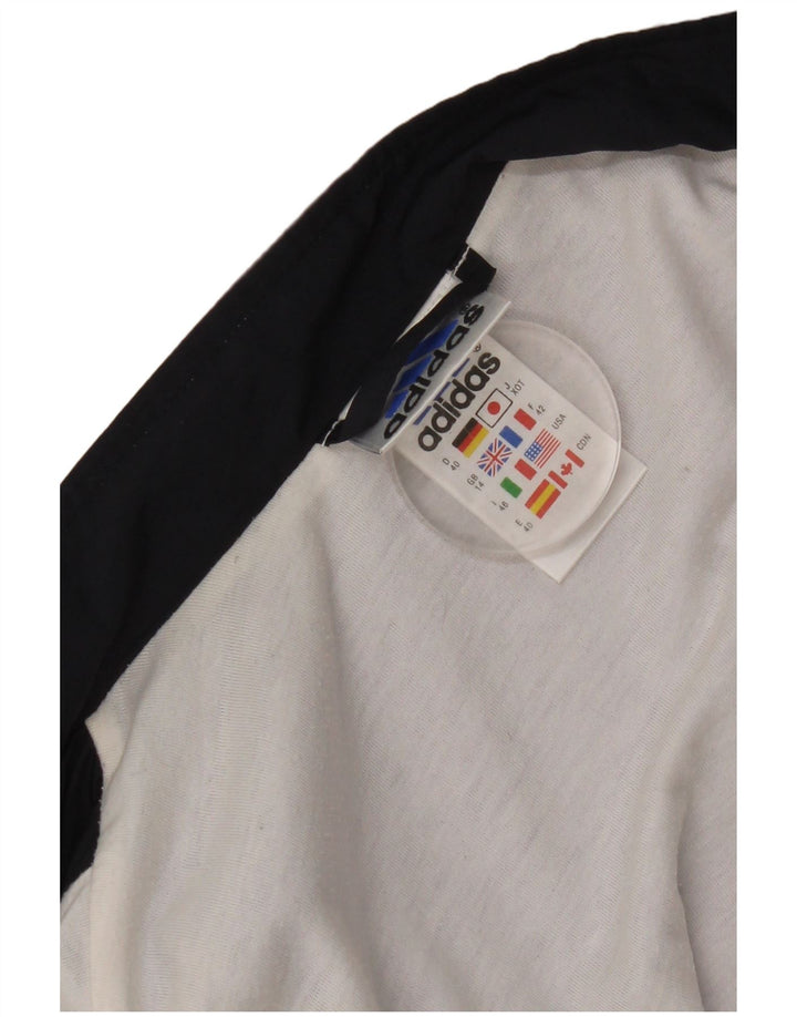 Giacca da tuta da donna Adidas UK 14 Large Viola Colourblock Poliestere