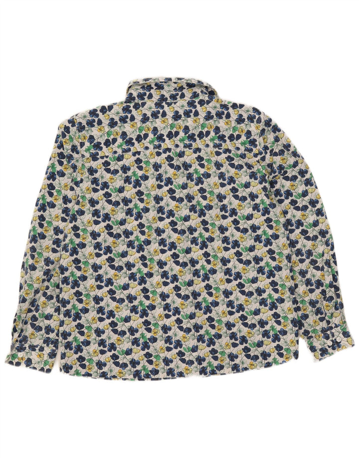 Camicia da donna Orvis UK 16 Grande cotone floreale multicolore