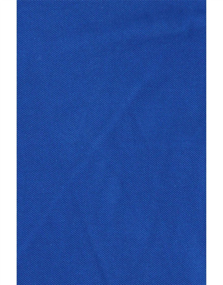 Polo da uomo Superdry in cotone blu medio