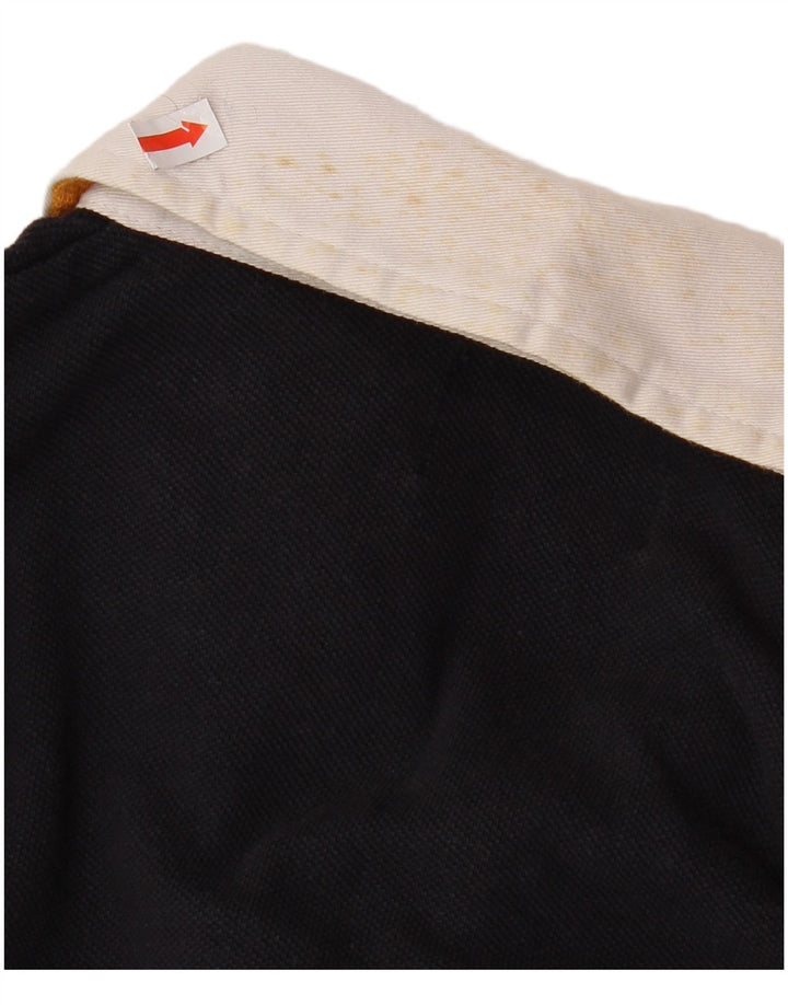 Polo da rugby da uomo a maniche lunghe KAPPA XL color block blu navy