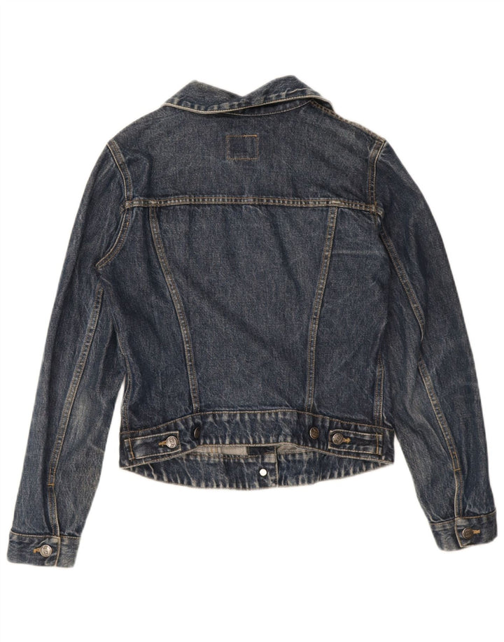 Giacca in denim da donna Gas UK 12 cotone blu navy medio