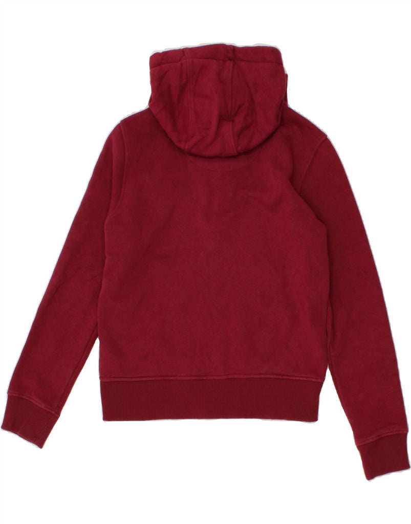 SOUL CAL Womens Zip Hoodie Sweater UK 10 Small Red Cotton Vintage Soul Cal and Second-Hand Soul Cal from Messina Hembry 