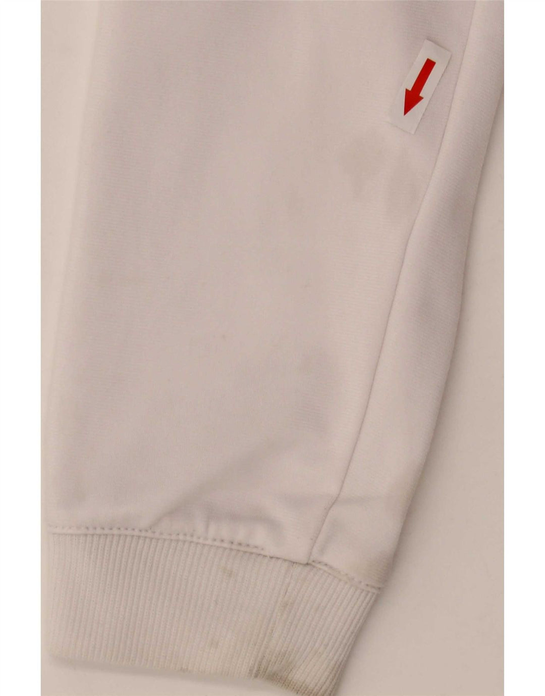 Giacca da tuta da donna Reebok UK 12 Medium White Colourblock Poliestere