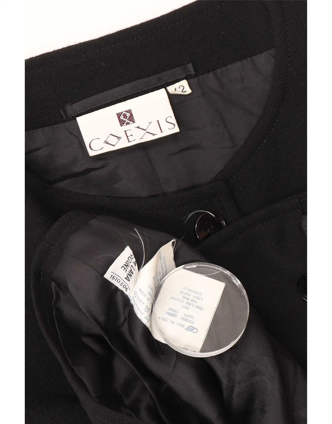 Giacca Bolero da donna Coexis IT 42 Medium Black New Wool