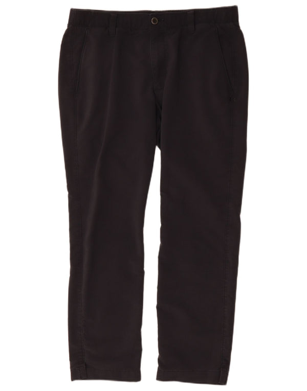 Pantaloni chino dritti da uomo Under Armour W36 L30 nylon blu navy