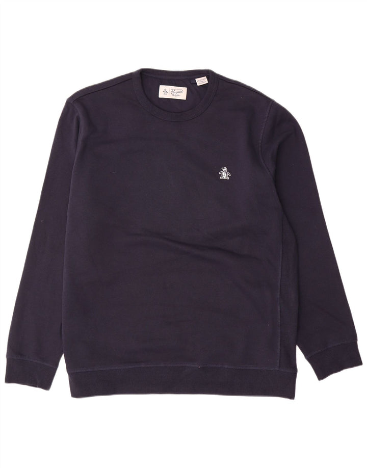 Felpa da uomo Penguin Maglione 2XL Cotone blu navy
