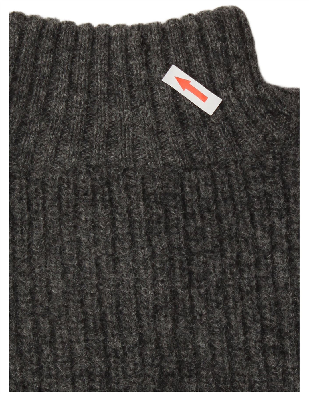 Maglione Columbia da uomo con zip e collo in lana grigio medio