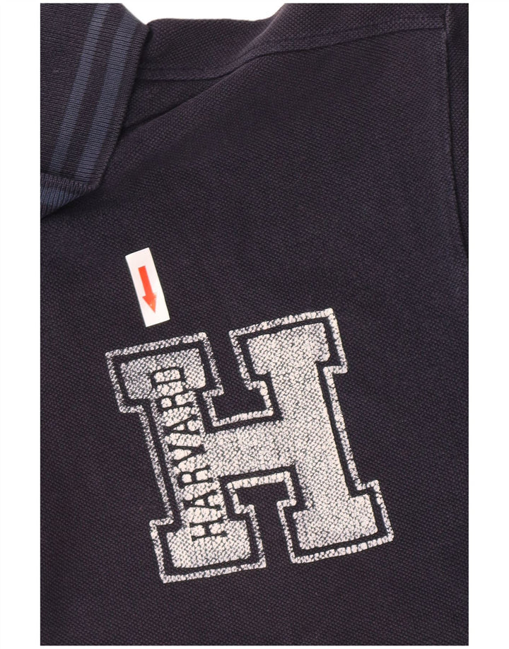 Polo North Sails da uomo con grafica Harvard XL blu navy