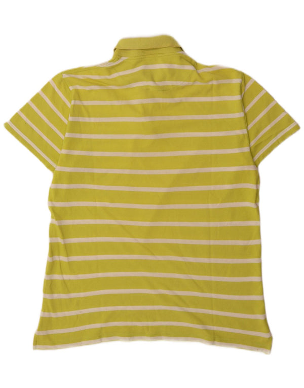 Polo da uomo Harmont & Blaine 2XL cotone a righe verdi