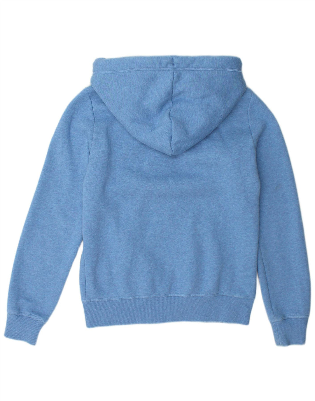 Maglione con cappuccio e zip da donna SUPERDRY UK 10 piccolo cotone blu