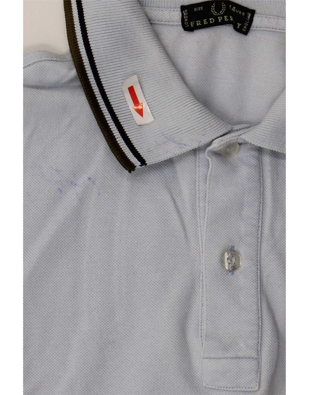 Polo Fred Perry da bambino 13-14 anni in cotone blu