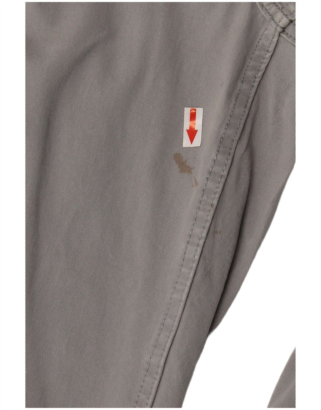 Pantaloni chino slim affusolati da uomo Dockers W31 L32 in cotone grigio