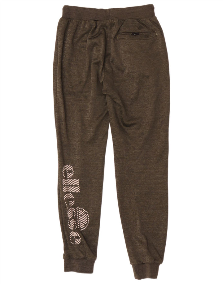 Pantaloni da tuta con grafica da uomo Ellesse, pantaloni da jogging, piccoli, color kaki