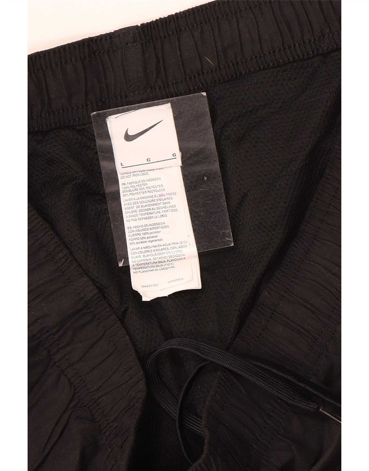 Pantaloncini sportivi da uomo Nike Large neri in poliestere