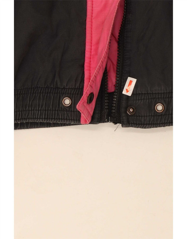 Giacca da sci vintage da donna UK 18 XL multicolore Colourblock
