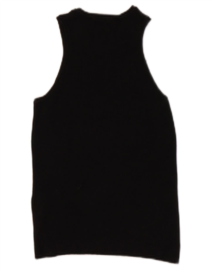 Canotta da donna Massimo Dutti UK 4 XS lana nera
