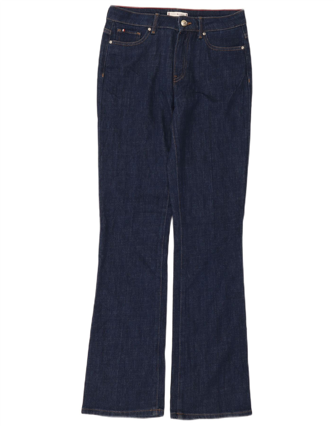 Jeans bootcut da donna Tommy Hilfiger W28 L32 cotone blu navy