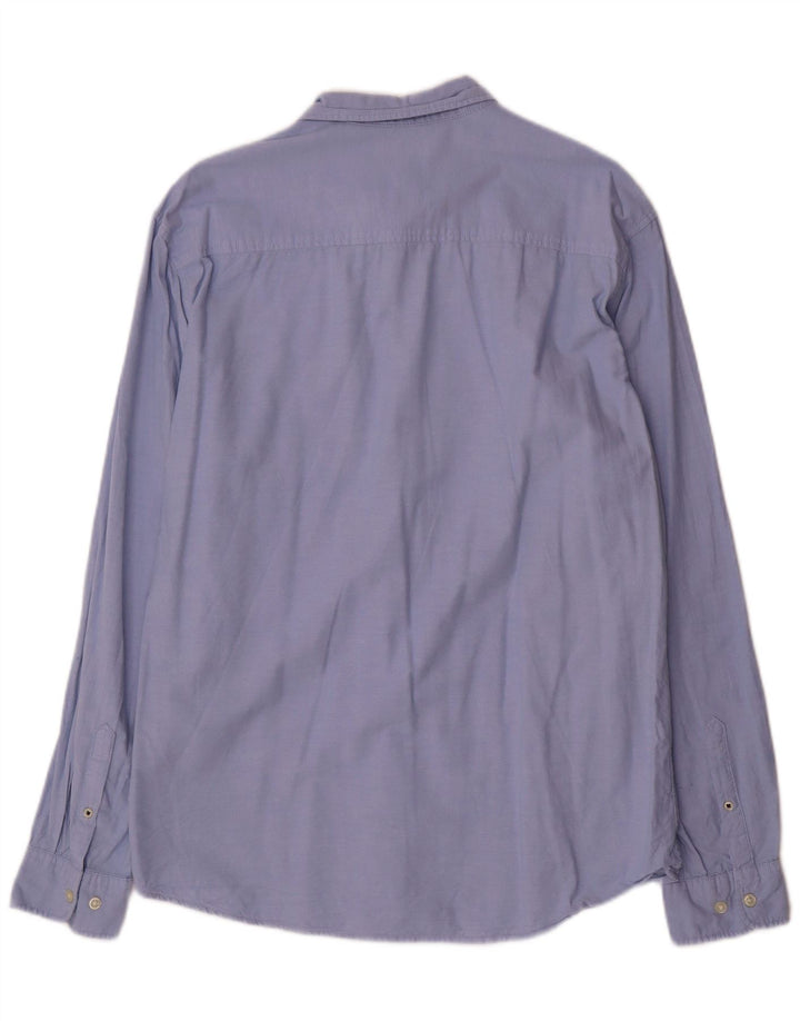 Camicia da uomo Jack & Jones XL in cotone blu