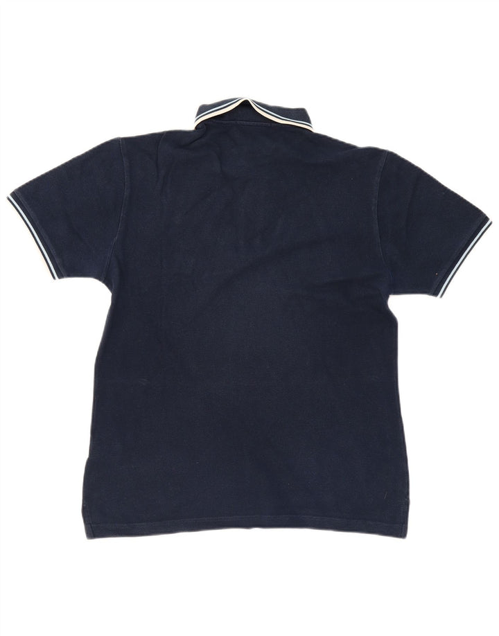 Polo da uomo FRED PERRY in cotone blu navy medio