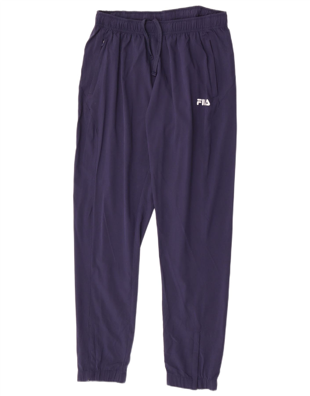 Pantaloni da tuta da uomo Fila Joggers medio poliestere blu navy
