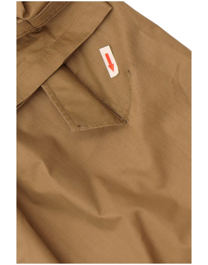Trench da uomo vintage EU 46 piccolo marrone