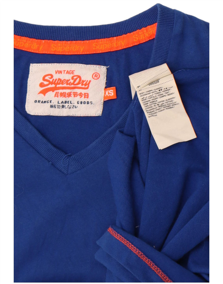 T-shirt da uomo Superdry Top XS in cotone blu