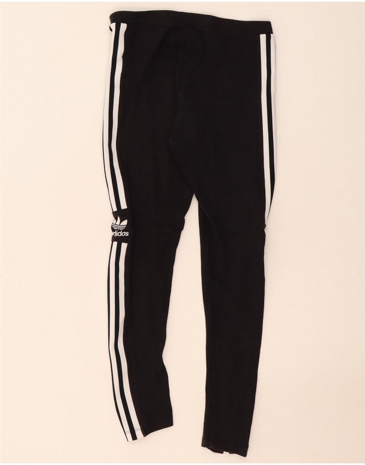 Leggings Adidas da donna UK 12 medio nero cotone